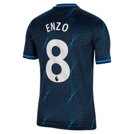 Chelsea Voetbaltenue Enzo 8 2023-2024 Uitshirt
