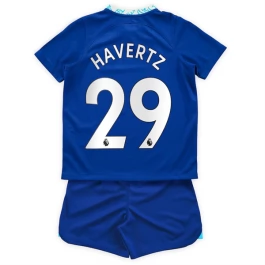 Chelsea Voetbaltenue Havertz 29 2022-2023 Thuisshirt Kids