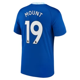 Chelsea Voetbaltenue Mount 19 2022-2023 Thuisshirt
