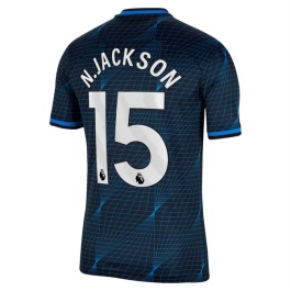 Chelsea Voetbaltenue N.Jackson 15 2023-2024 Uitshirt