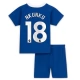 Chelsea Voetbaltenue Nkunku 18 2023-2024 Thuisshirt Kids