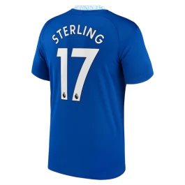 Chelsea Voetbaltenue Sterling 17 2022-2023 Thuisshirt
