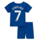 Chelsea Voetbaltenue Sterling 7 2023-2024 Thuisshirt Kids