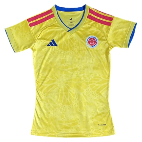 Colombia Thuisshirt Dames 2026 Voetbaltenue Colombia Thuisshirt Dames 2026 Voetbaltenue