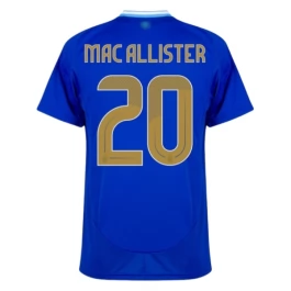 Copa América 2024 Argentinië Mac Allister 20 Uitshirt Voetbaltenue