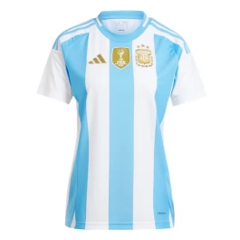 Copa América 2024 Argentinië Voetbaltenue Thuisshirt Dames