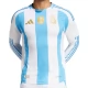Copa América 2024 Argentinië Voetbaltenue Thuisshirt L/S