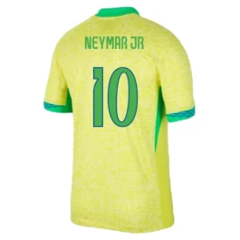 Copa América 2024 Brazilië Neymar Jr 10 Thuisshirt Voetbaltenue