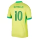 Copa América 2024 Brazilië Neymar Jr 10 Thuisshirt Voetbaltenue