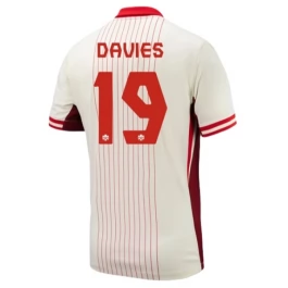 Copa América 2024 Canada Davies 19 Uitshirt Voetbaltenue