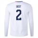 Copa América 2024 USA Voetbaltenue Dest 2 Thuisshirt L/S