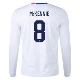 Copa América 2024 USA Voetbaltenue McKennie 8 Thuisshirt L/S