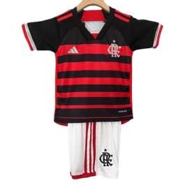 CR Flamengo Thuisshirt Kids 2024-2025 Voetbaltenue