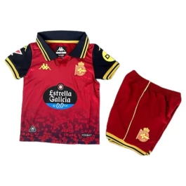 Deportivo La Coruña Uitshirt Kids 2025-2026 Voetbaltenue