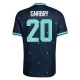 Duitsland Gnabry 20 Uitshirt WK 2026