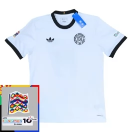 Duitsland Thuisshirt 125th Anniversary UEFA Nations League Patch 2025 Voetbaltenue