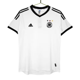 Duitsland Thuisshirt Retro 2002-2003 Voetbaltenue