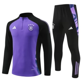 Duitsland Trainingspakken 2024-25 - 1-4 Zip Purper