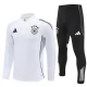 Duitsland Trainingspakken 2025-26 - 1-4 Zip Wit