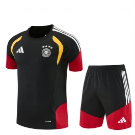 Duitsland Trainingsshirt en Shorts 2026-27 Kind Zwart