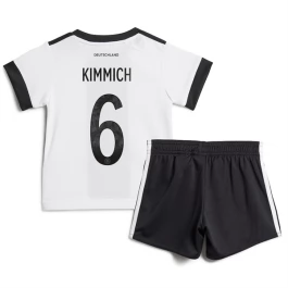Duitsland Voetbaltenue Kimmich 6 2022 Thuisshirt Kids