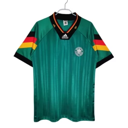 Duitsland Voetbaltenue Retro 1992 Uitshirt