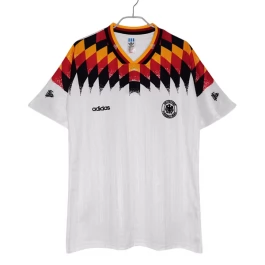 Duitsland Voetbaltenue Retro 1994 Thuisshirt