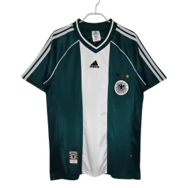 Duitsland Voetbaltenue Retro 1998 Uitshirt