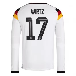 Duitsland Wirtz 17 Thuisshirt WK 2026 Lange Mouwen