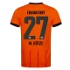 Eintracht Frankfurt M.Götze 27 Third Shirt 2024-2025 Voetbaltenue