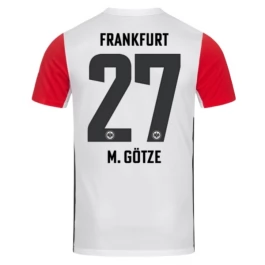 Eintracht Frankfurt M.Götze 27 Thuisshirt 2024-2025 Voetbaltenue
