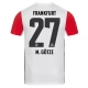 Eintracht Frankfurt M.Götze 27 Thuisshirt 2024-2025 Voetbaltenue