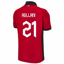 EK 2024 Albanië Asllani 21 Thuisshirt Voetbaltenue