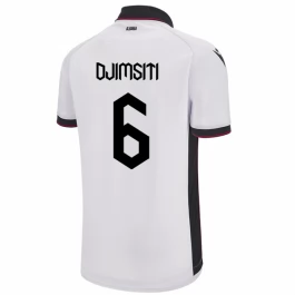 EK 2024 Albanië Djimsiti 6 Uitshirt Voetbaltenue