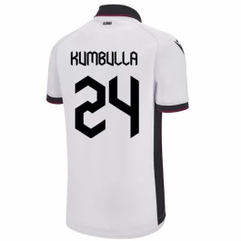 EK 2024 Albanië Kumbulla 24 Uitshirt Voetbaltenue