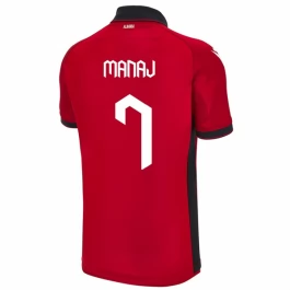 EK 2024 Albanië Manaj 7 Thuisshirt Voetbaltenue
