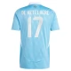 EK 2024 België De Ketelaere 17 Uitshirt Voetbaltenue