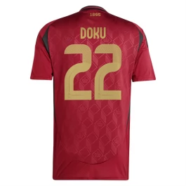 EK 2024 België Doku 22 Thuisshirt Voetbaltenue