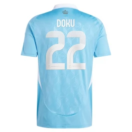 EK 2024 België Doku 22 Uitshirt Voetbaltenue
