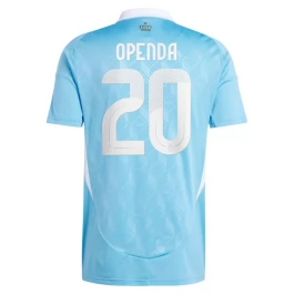 EK 2024 België Openda 20 Uitshirt Voetbaltenue