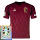 EK 2024 België Thuisshirt Voetbaltenue Patch