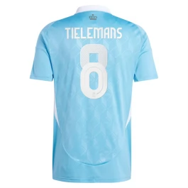 EK 2024 België Tielemans 8 Uitshirt Voetbaltenue