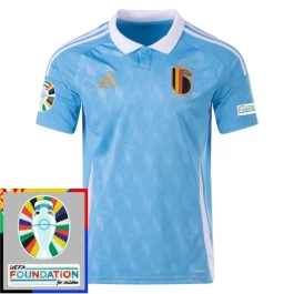 EK 2024 België Uitshirt Voetbaltenue Patch