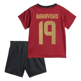 EK 2024 België Voetbaltenue Bakayoko 19 Thuisshirt Kids