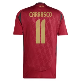 EK 2024 België Voetbaltenue Carrasco 11 Thuisshirt