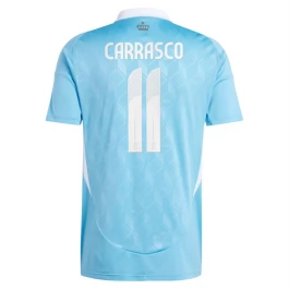 EK 2024 België Voetbaltenue Carrasco 11 Uitshirt