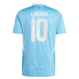 EK 2024 België Voetbaltenue Lukaku 10 Uitshirt
