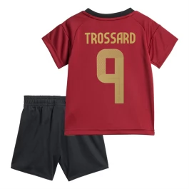 EK 2024 België Voetbaltenue Trossard 9 Thuisshirt Kids