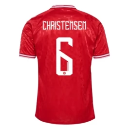 EK 2024 Denemarken Christensen 6 Thuisshirt Voetbaltenue