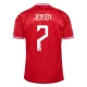 EK 2024 Denemarken Jensen 7 Thuisshirt Voetbaltenue